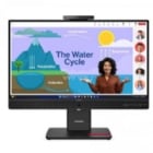 Monitor Lenovo ThinkVision T24D-4v de 23.8” (IPS, Full HD, 120Hz, DP+HDMI, Webcam Integrada, Vesa)