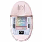 Mouse Inalámbrico Benwis Crystal (Bluetooth/Dongle USB, Rosado)