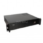 Gabinete Clio Rackmount 2U RY2U350-ATX (MicroATX/ITX, 2 Ventiladores, Negro)