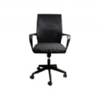 Silla de Oficina Clio New Bull Mesh con Reposabrazos (hasta 120kg, Negro)