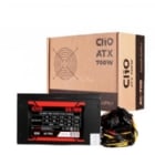 Fuente de Poder Clio de 700W (ATX, 20+4 pines, SATA x6)