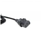 Cable Adaptador Exelink IEC C13 a IEC C14 (5 Mts, 10 Amp, Negro)