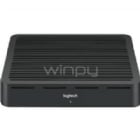 Sistema de Videoconferencia Logitech Rally Display Hub (USB, HDMI, Ethernet, Negro)