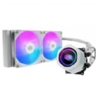 Refrigeración Liquida Cooler Master MasterLiquid 240L Core ARGB Spectrum (LGA1851/AM5, Blanco)