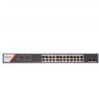 Switch Hikvision Smart PoE DS-3E1526P-SI-24P2F de 24 Puertos (Gestionable, Gigabit, 56 Gbps, 370W)