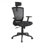 Silla de Oficina Xtech Avignon con Reposacabezas (hasta 120kg, Negro)