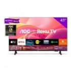 Televisor AOC Smart TV de 43“ con Roku (LED, Full HD, HDMI, Dolby Audio)