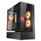 Gabinete Gamer Cougar CFV235 (ATX, Vidrio Templado, 3 ventiladores, Negro)