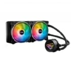 Refrigeración Líquida XPG Levante II 240 (LGA1700/AM5, 120mm x2 ARGB, 2000rpm, Negro)
