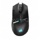 Mouse Gamer Corsair Darkstar RGB MMO (Inalámbrico, 26.000dpi, Negro)