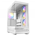 Gabinete Gamer Antec C7 ARGB (E-ATX, Vidrio Templado, 4 ventiladores, Blanco)