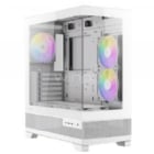 Gabinete Gamer Antec CX700 ARGB (ATX, Vidrio Templado, 6 Ventiladores, Blanco)