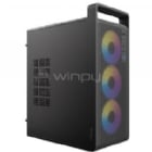 Gabinete Antec ST6M ARGB (Micro-ATX, Malla Frontal, 4 Ventiladores, Negro)