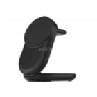 Base de Carga Inalámbrica Belkin UltraCharge Qi2 de 25W (3 en 1, Plegable, Negro)