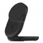 Base de Carga Inalámbrica Belkin BoostCharge Qi2 de 25W (3 en 1, Plegable, Negro)