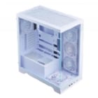 Gabinete Gamer XPG Invader X BTF (ATX, Vidrio Templado, 5 Ventiladores ARGB, Blanco)