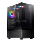 Gabinete Gamer XPG Invader X Mini (Mini ATX, Vidrio Templado, 5 Ventiladores ARGB, Negro)