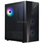 Gabinete Gamer XPG Lander 500 (ATX, 4 Ventiladores ARGB, Negro)