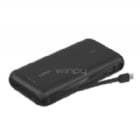 Batería Portátil Belkin de 20.000mAh (30W, USB-C, PD, Negra)