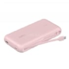 Batería Portátil Belkin de 20.000mAh (30W, USB-C, PD, Rosa)