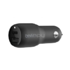 Cargador de Auto Belkin BOOSTCHARGE de 37W (USB-C, USB-A, Negro)