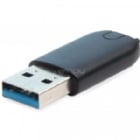 Adaptador Crucial USB-C a USB-A Hembra (USB 3.0, 5Gbps, Negro)