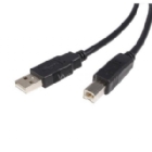 Cable USB a B StarTech de 3mts (USB-A, USB-B, Negro)