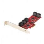 Controladora StarTech 10P6G-PCIE-SATA-CARD (SATA, PCIe Gen2 x2)