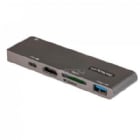 Adaptador Multipuerto HUB StarTech (USB-C a HDMI, USB-A, USB-C, SD, MicroSD)