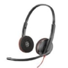 Audífonos Poly Blackwire 3220 (USB-C, Conector 3.5mm, Estéreo, Negro)