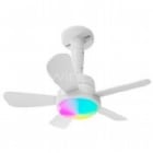 Ventilador de Techo Nexxt NHA-F100 con Lámpara LED (Wi-Fi, RGB, 1200 Lúmenes)
