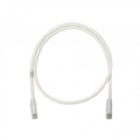 Cable Patch Panduit NetKey de 0.9 mts (Cat6, 24 AWG, Blanco)