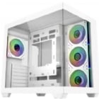 Gabinete Gamer Cooler Master Elite 681 (ATX, Vidrio Templado, 4 Ventiladores ARGB, Blanco)