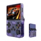 Consola Retro Portátil R36S de 128GB (Recargable, Morado)