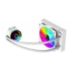 Refrigeración Líquida GameMax IceBurg 120 Infinity (LGA1700/AM4, 120mm, 2300rpm, PWM, Blanco)