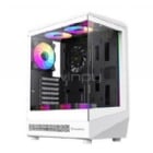 Gabinete Gamer GameMax Vista COC (ATX, Vidrio Templado, 4 Ventiladores ARGB, Blanco)