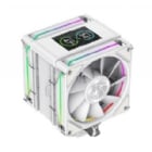 Disipador de Aire GameMax SIGMA 620 LCD (LGA1851/AM5, 120mm, 1800rpm, PWM, Blanco)