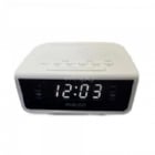 Radio Reloj y Alarma con Pantalla LCD Philco PAR2106 (FM, Blanco)