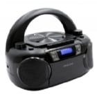 Radio Boombox Cassette CD BT PJC7000BT/BK Philco (Bluetooth, AM/FM, Negro)