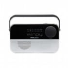 Radio Portátil Philco PJR2200BT Negro (AM/FM, Bluetooth, Altavoz)