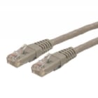 Cable de Red 91cm Categoría Cat6 UTP RJ45 Gigabit Ethernet ETL - Patch Moldeado - Gris - StarTech