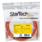 Cable de Red 1.8m Categoría Cat6 UTP RJ45 Gigabit Ethernet ETL - Patch Moldeado - Naranja - StarTech