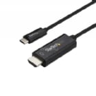 Cable Adaptador de 1m USB-C a HDMI 4K 60Hz - Negro - Cable USB Tipo C a HDMI - Cable Conversor de Video USBC - StarTech