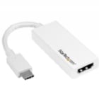 Adaptador USB-C a HDMI - Conversor USB Type C para MacBook, Chromebook y otros dispositivos con USB C - 4K 60Hz - Blanco - StarTech