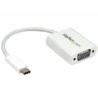 Adaptador USB-C a VGA - Blanco - StarTech