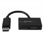 Adaptador DP de Audio/Video para Viajes - Conversor DisplayPort a HDMI o VGA - 1920x1200 1080p - StarTech