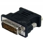 Adaptador Conversor DVI-I a VGA - DVI-I Macho - HD15 Hembra - Negro - StarTech