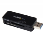 Lector de Tarjetas de Memoria StarTech USB 3.0 (SD, MicroSD, MS, para PC Mac)