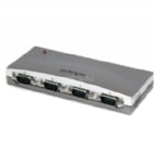 Hub Concentrador USB a 4 Puertos Seriales RS232 -  DB9 - Adaptador USB a Serial - StarTech