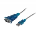 Cable Adaptador USB a Serial RS232 de 1 Puerto Serial DB9 - Macho a Macho - StarTech